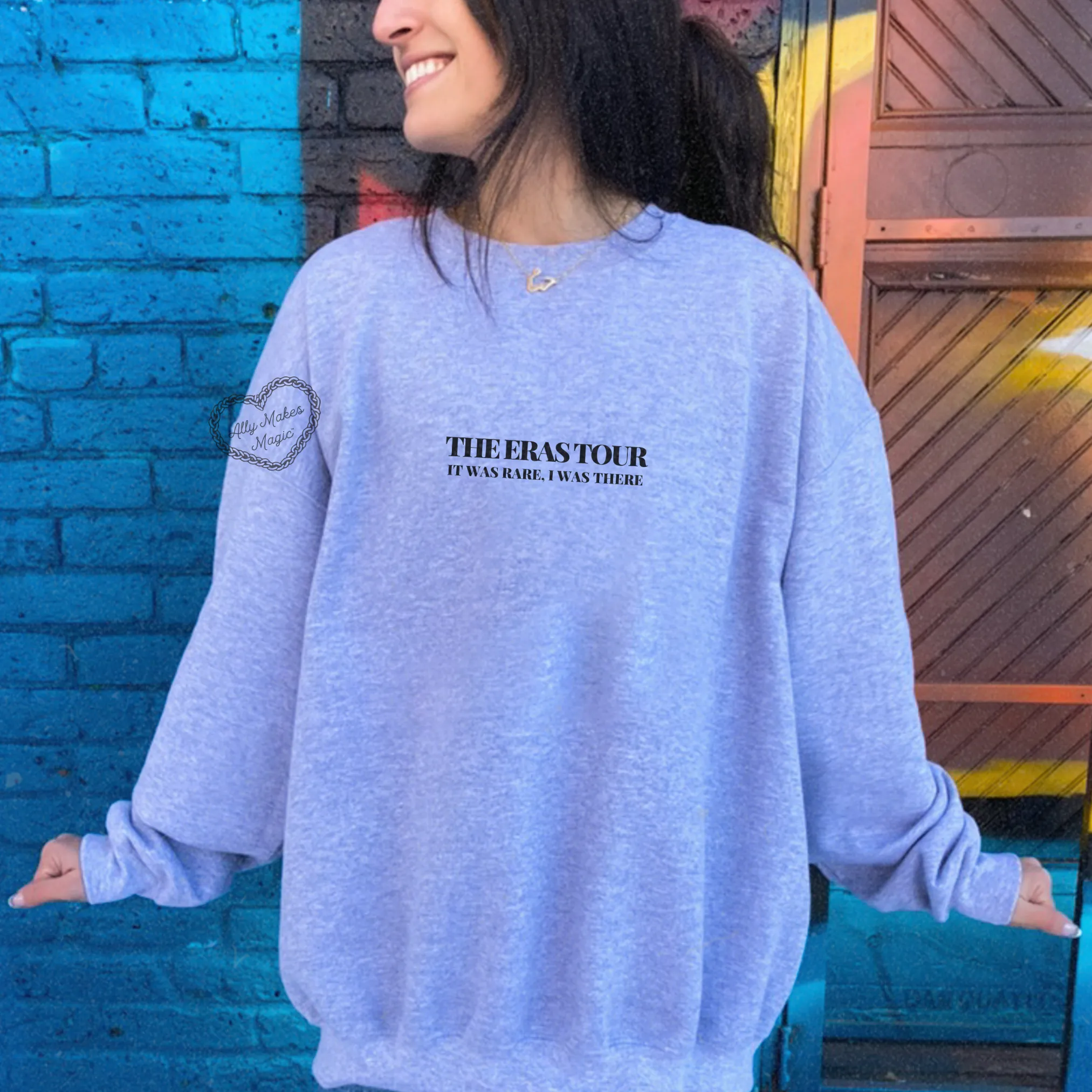 kansas city night 2 sweater | gildan *custom* sold by Ally Makes Magic product image thumbnail 4