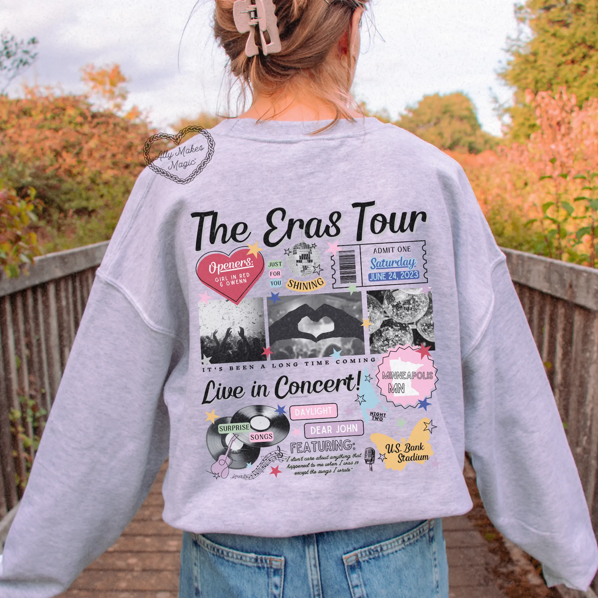 minneapolis night 2 sweater | gildan *custom* sold by Ally Makes Magic