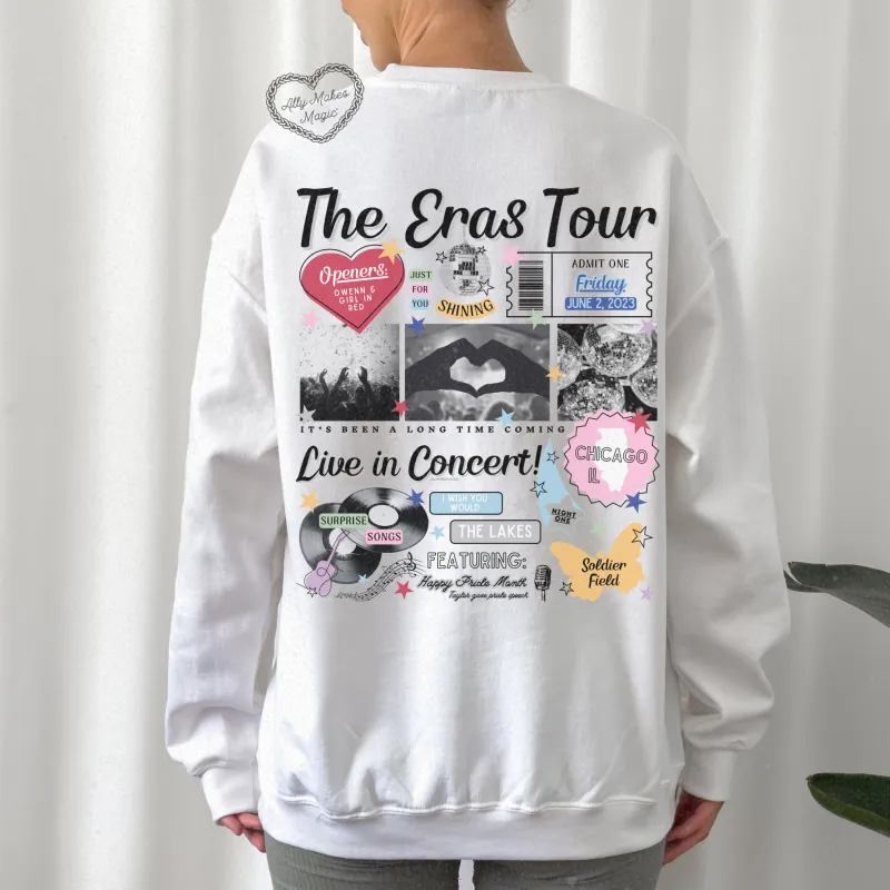 chicago night 1 sweater | gildan *custom* sold by Ally Makes Magic