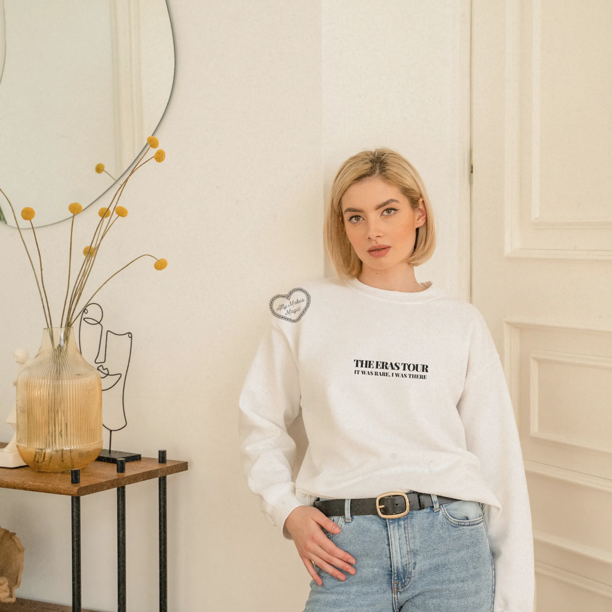 chicago night 2 sweater | gildan *custom* sold by Ally Makes Magic product image thumbnail 4