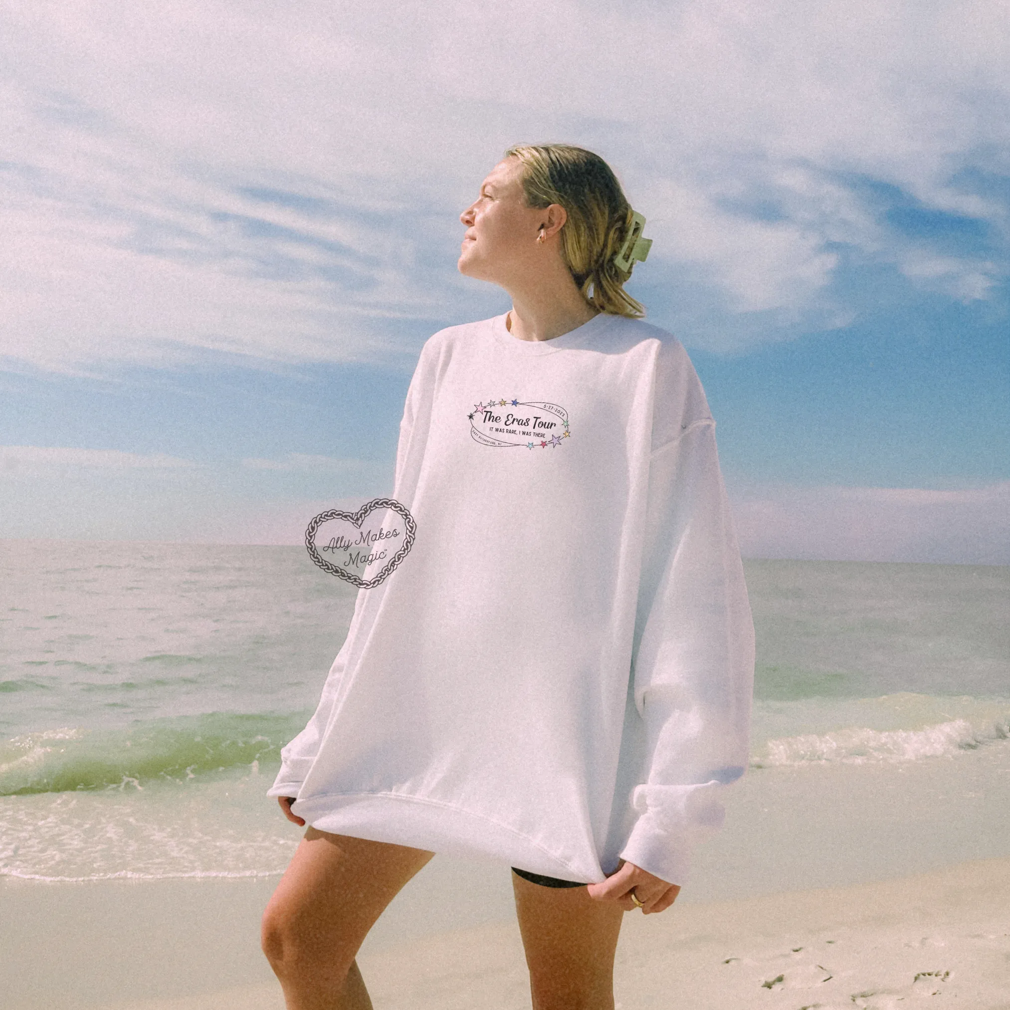 east rutherford night 2 sweater | gildan *custom* sold by Ally Makes Magic product image thumbnail 4