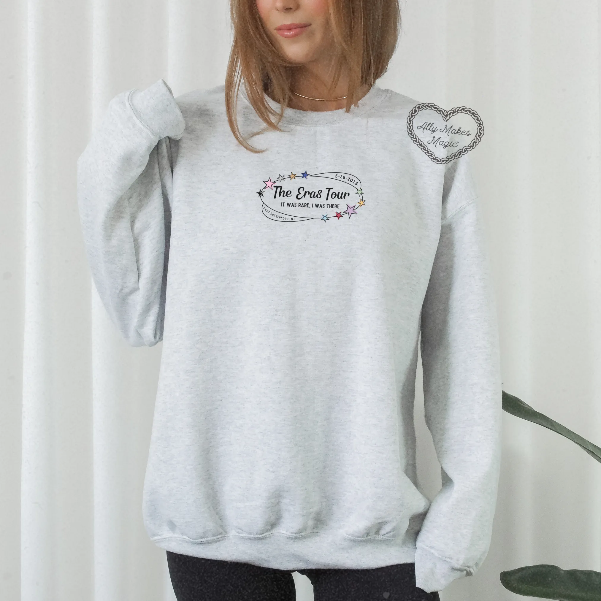 east rutherford night 3 sweater | gildan *custom* sold by Ally Makes Magic product image thumbnail 2