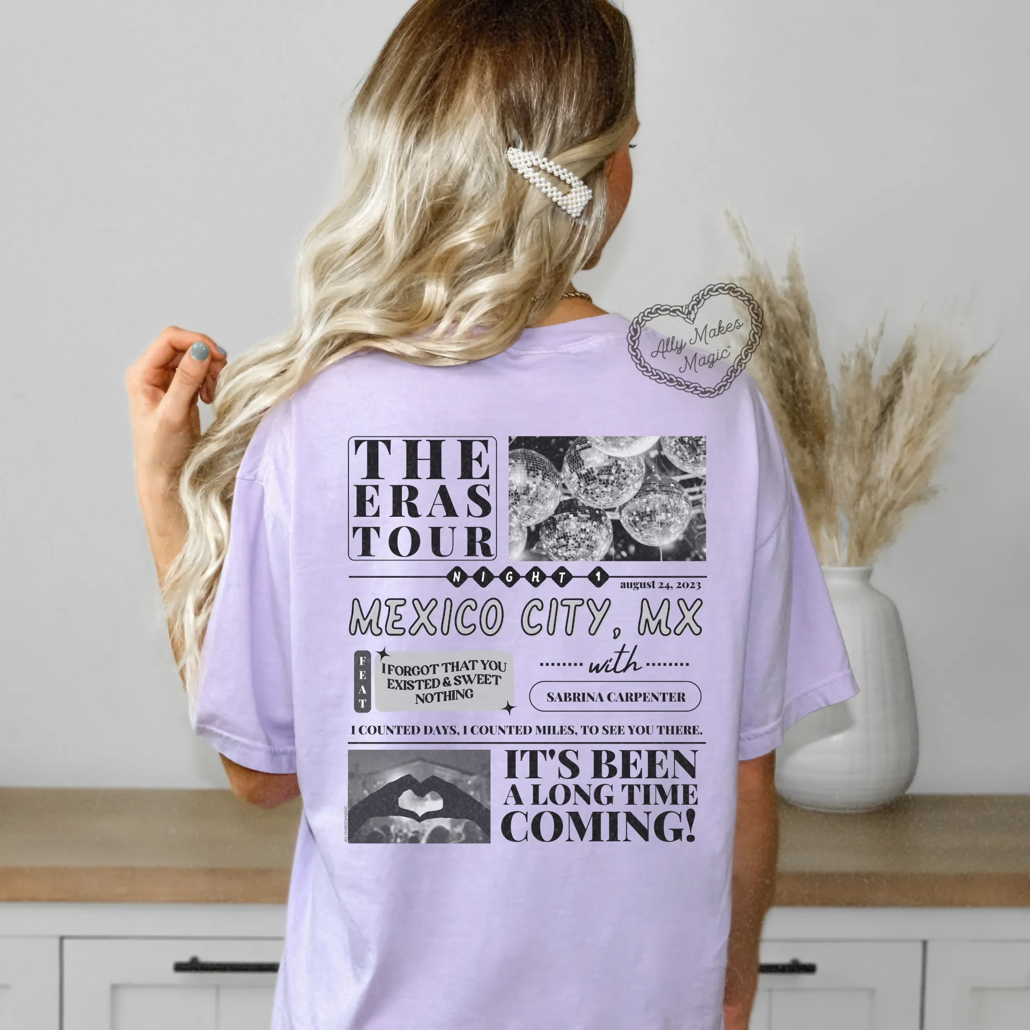 mexico city night 1 tee | comfort colors *custom* sold by Ally Makes Magic