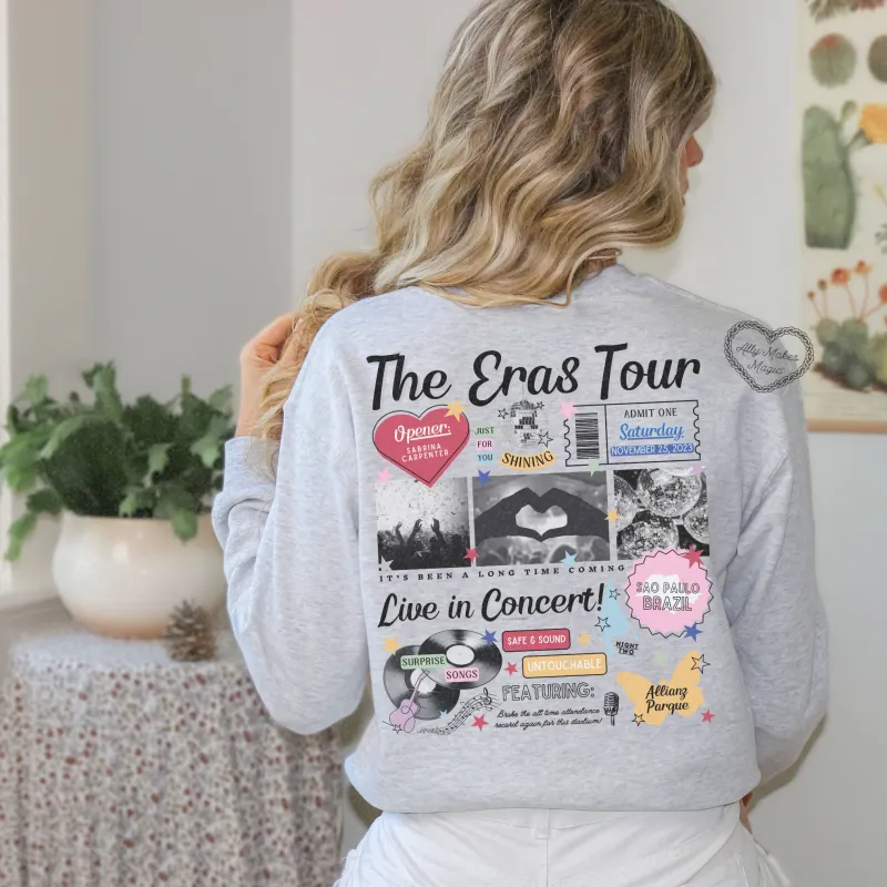 sao paulo night 2 sweater | gildan *custom* sold by Ally Makes Magic