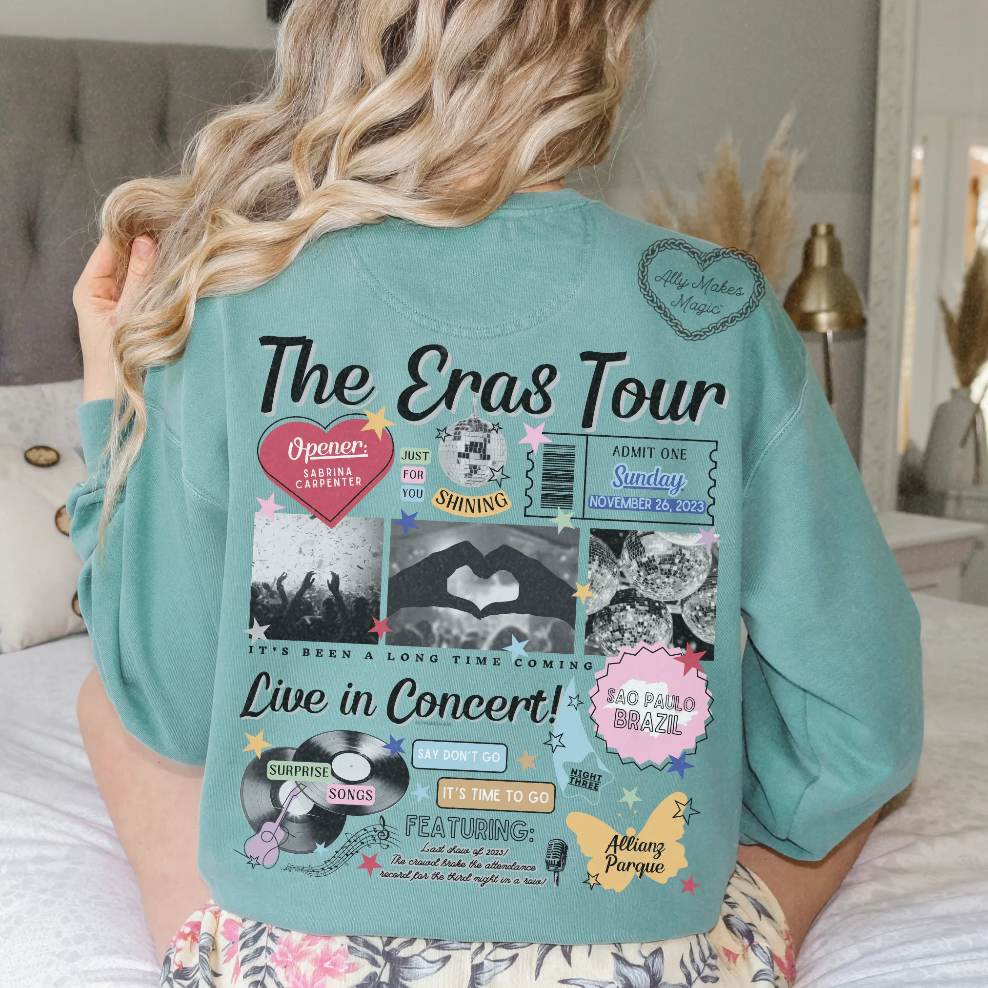 sao paulo night 3 pullover | comfort colors *custom* sold by Ally Makes Magic