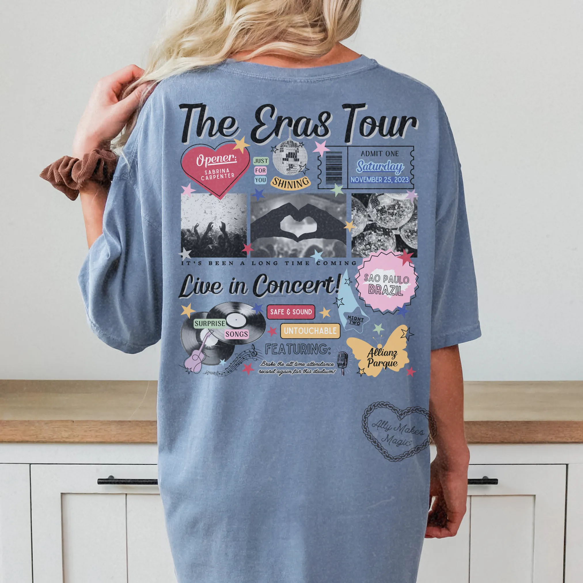 sao paulo night 2 tee | comfort colors *custom* sold by Ally Makes Magic