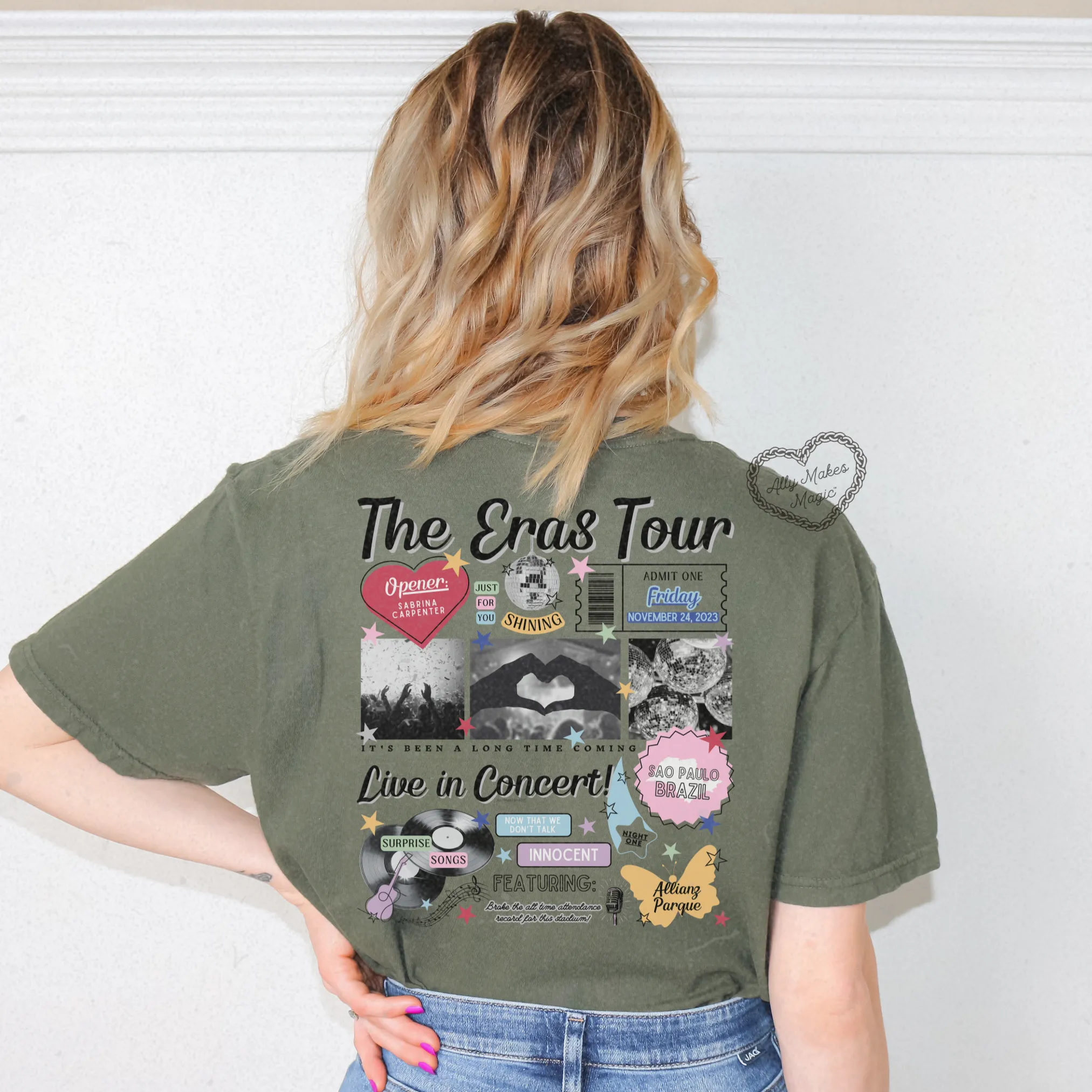 sao paulo night 1 tee | comfort colors *custom* sold by Ally Makes Magic