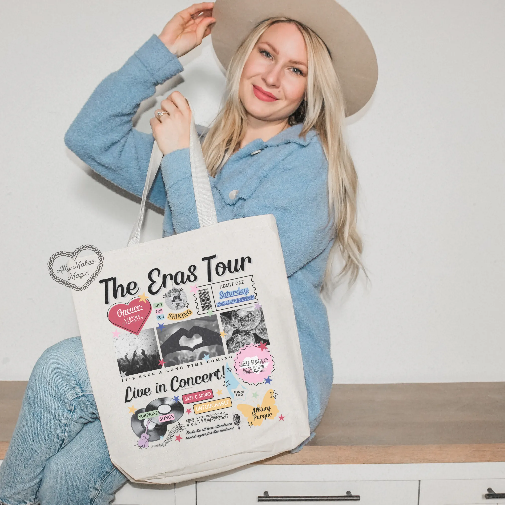 sao paulo night 2 tote bag *custom* sold by Ally Makes Magic