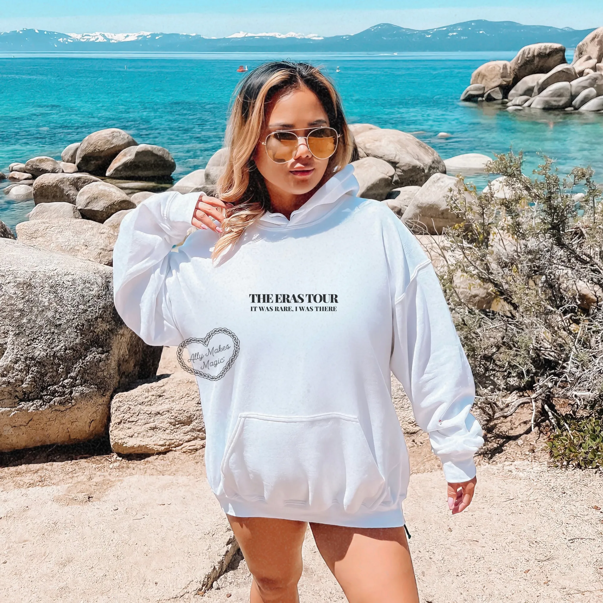 rio de janeiro night 1 hoodie *custom* sold by Ally Makes Magic product image thumbnail 4