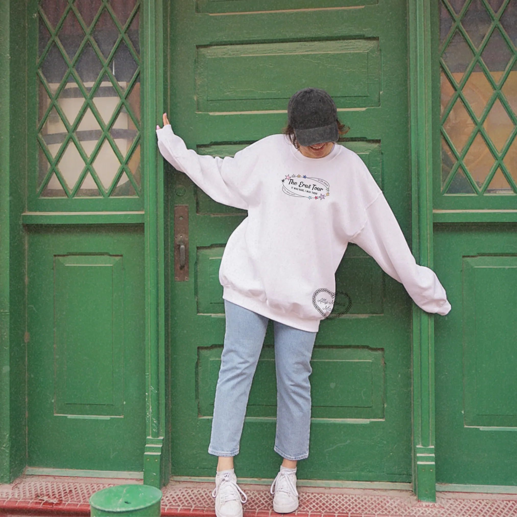 rio de janeiro night 3 sweater | gildan *custom* sold by Ally Makes Magic product image thumbnail 2