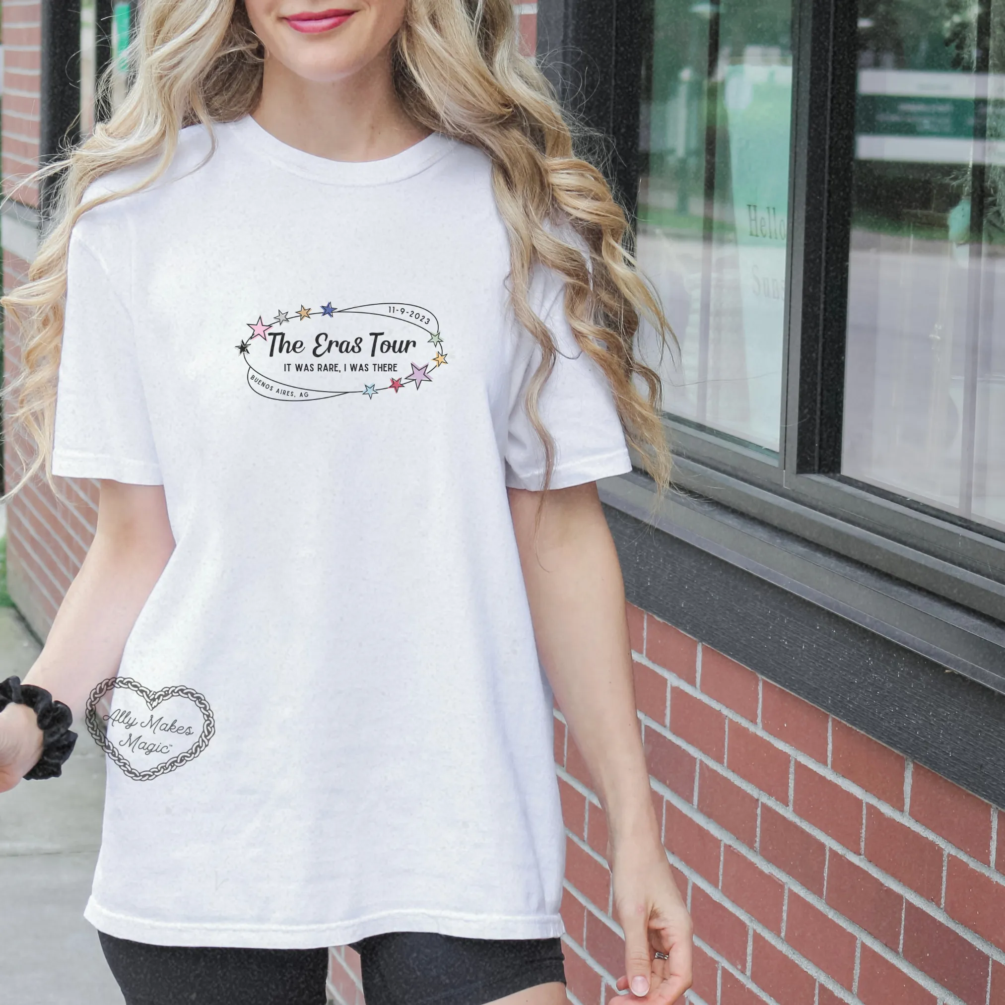 buenos aires night 1 tee | comfort colors *custom* sold by Ally Makes Magic product image thumbnail 2