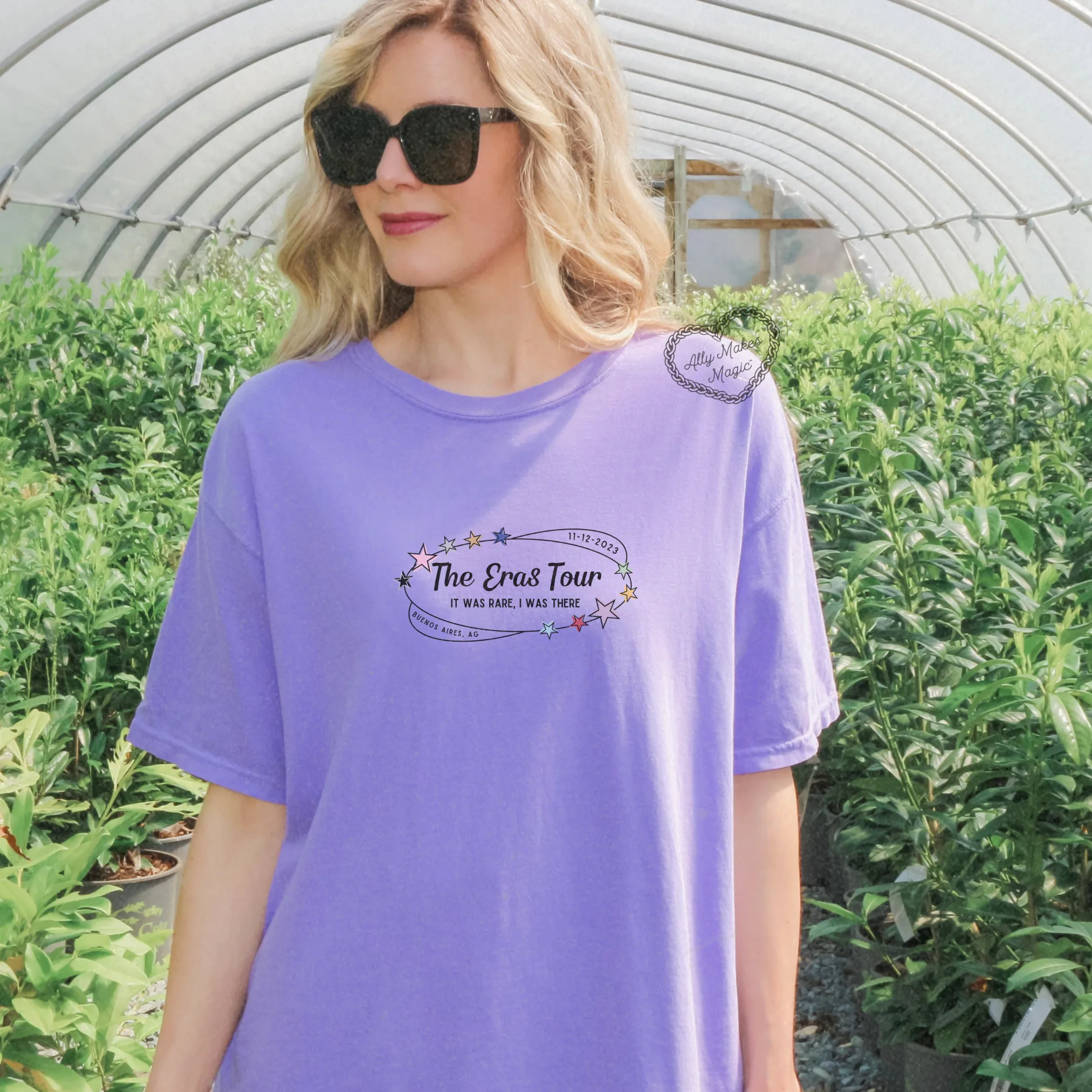 buenos aires night 3 tee | comfort colors *custom* sold by Ally Makes Magic product image thumbnail 2