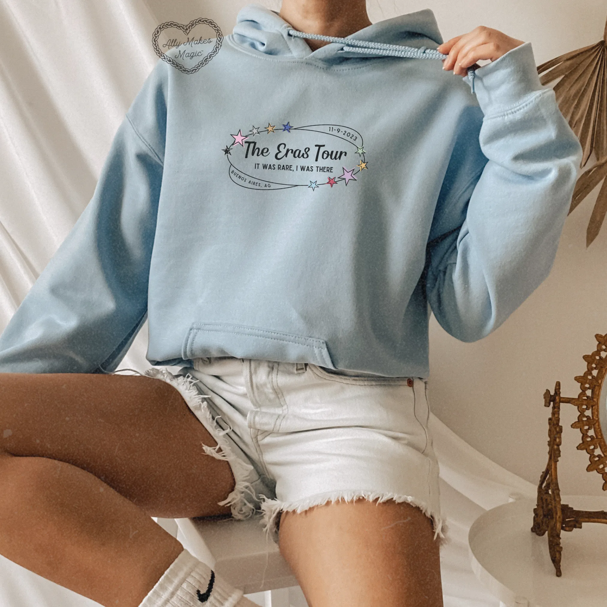 buenos aires night 1 hoodie *custom* sold by Ally Makes Magic product image thumbnail 2