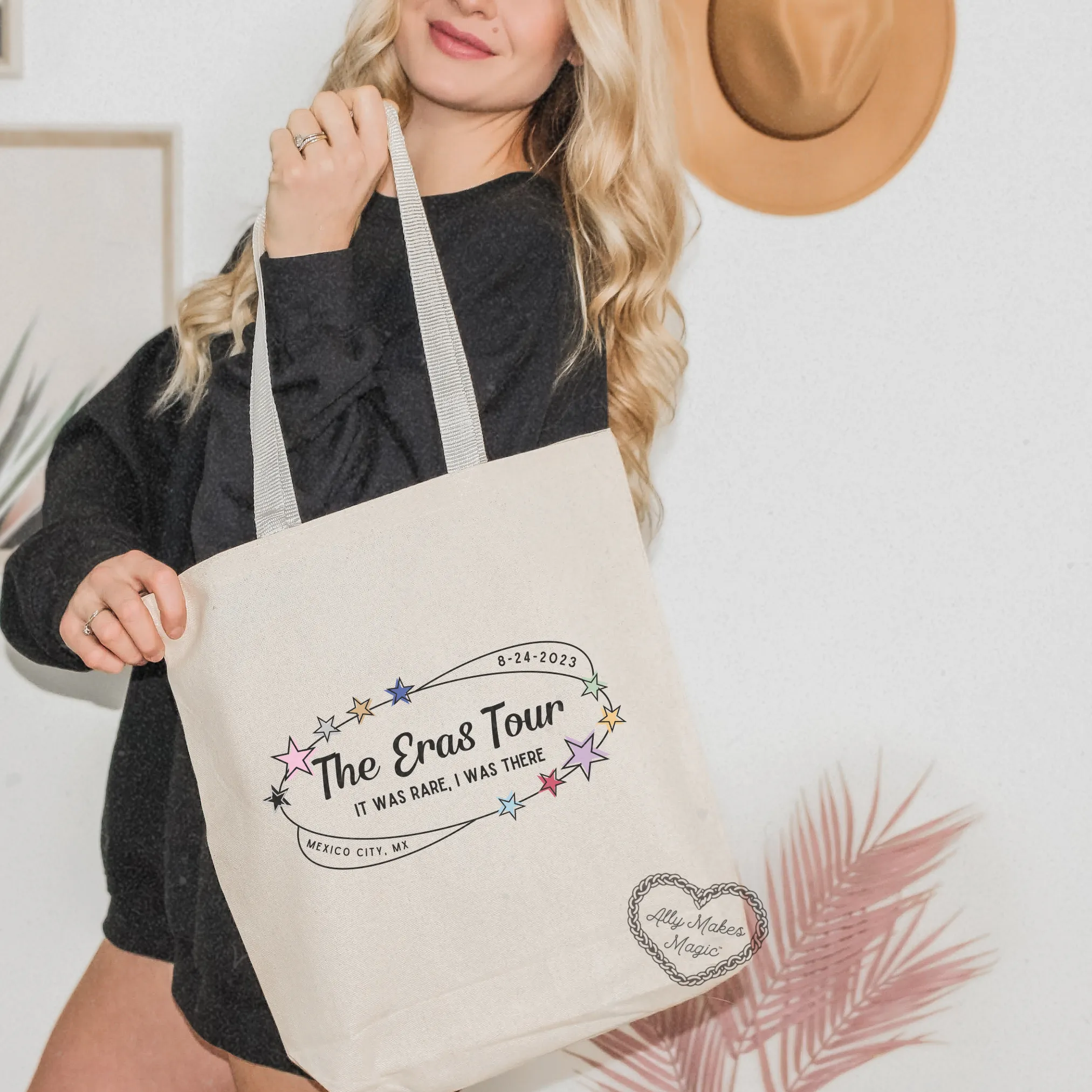 mexico city night 1 tote bag *custom* sold by Ally Makes Magic product image thumbnail 2