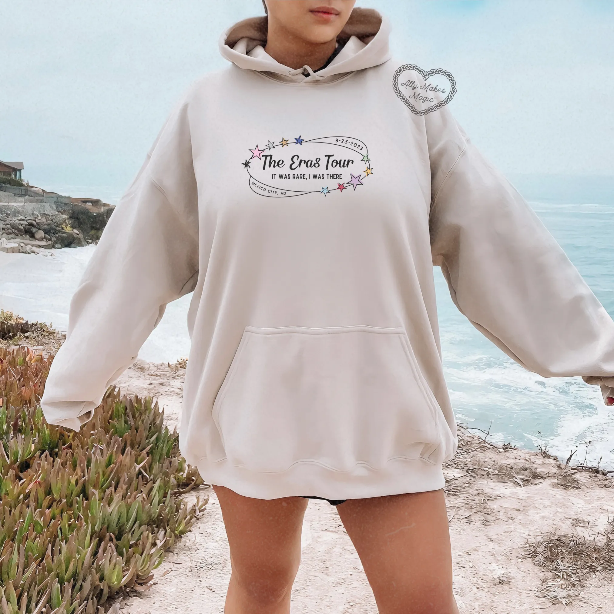 mexico city night 2 hoodie *custom* sold by Ally Makes Magic product image thumbnail 2