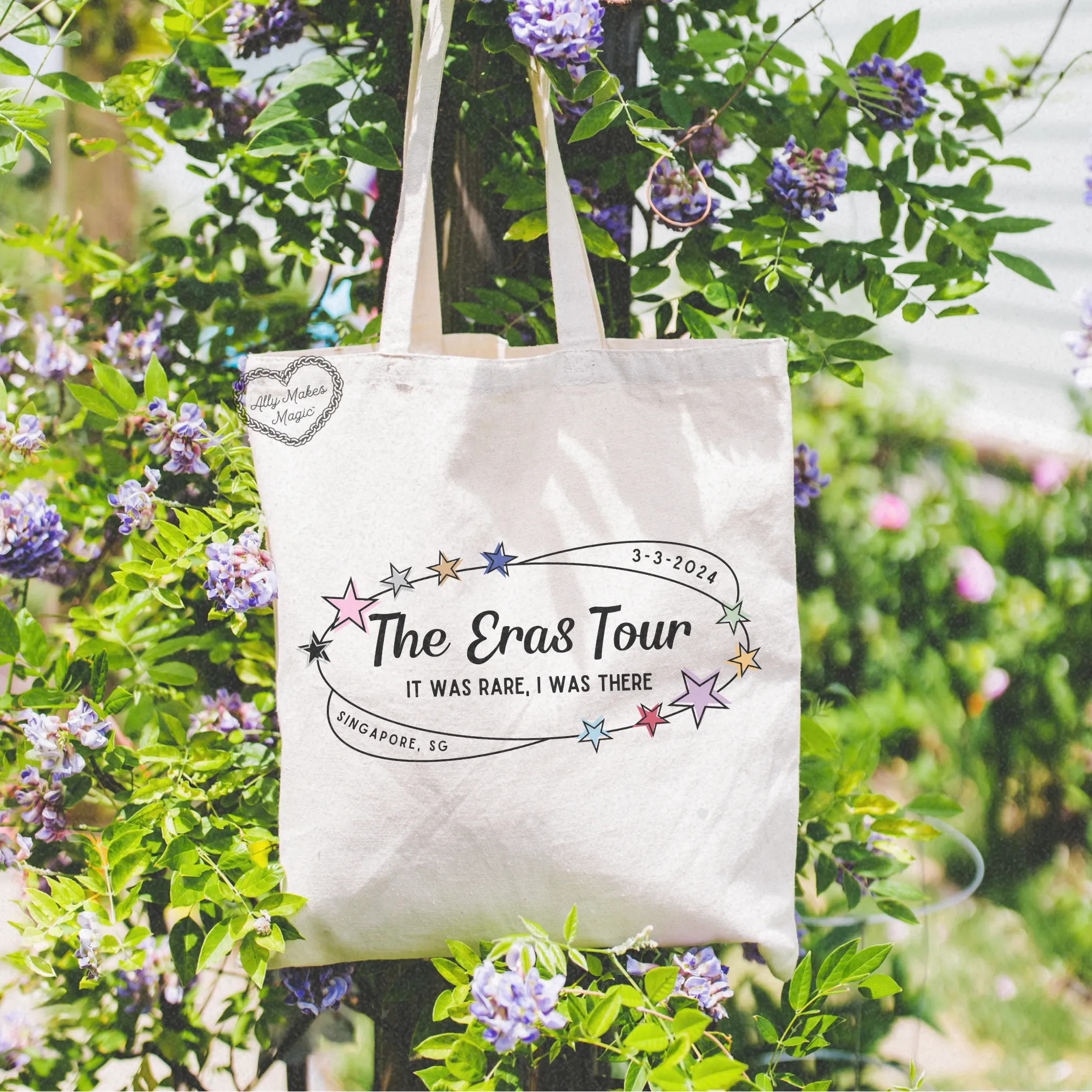 singapore night 2 tote bag *custom* sold by Ally Makes Magic product image thumbnail 2