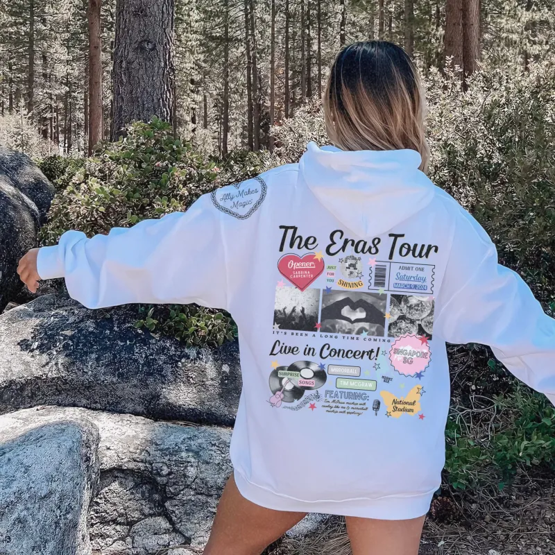 singapore night 6 hoodie *custom* sold by Ally Makes Magic