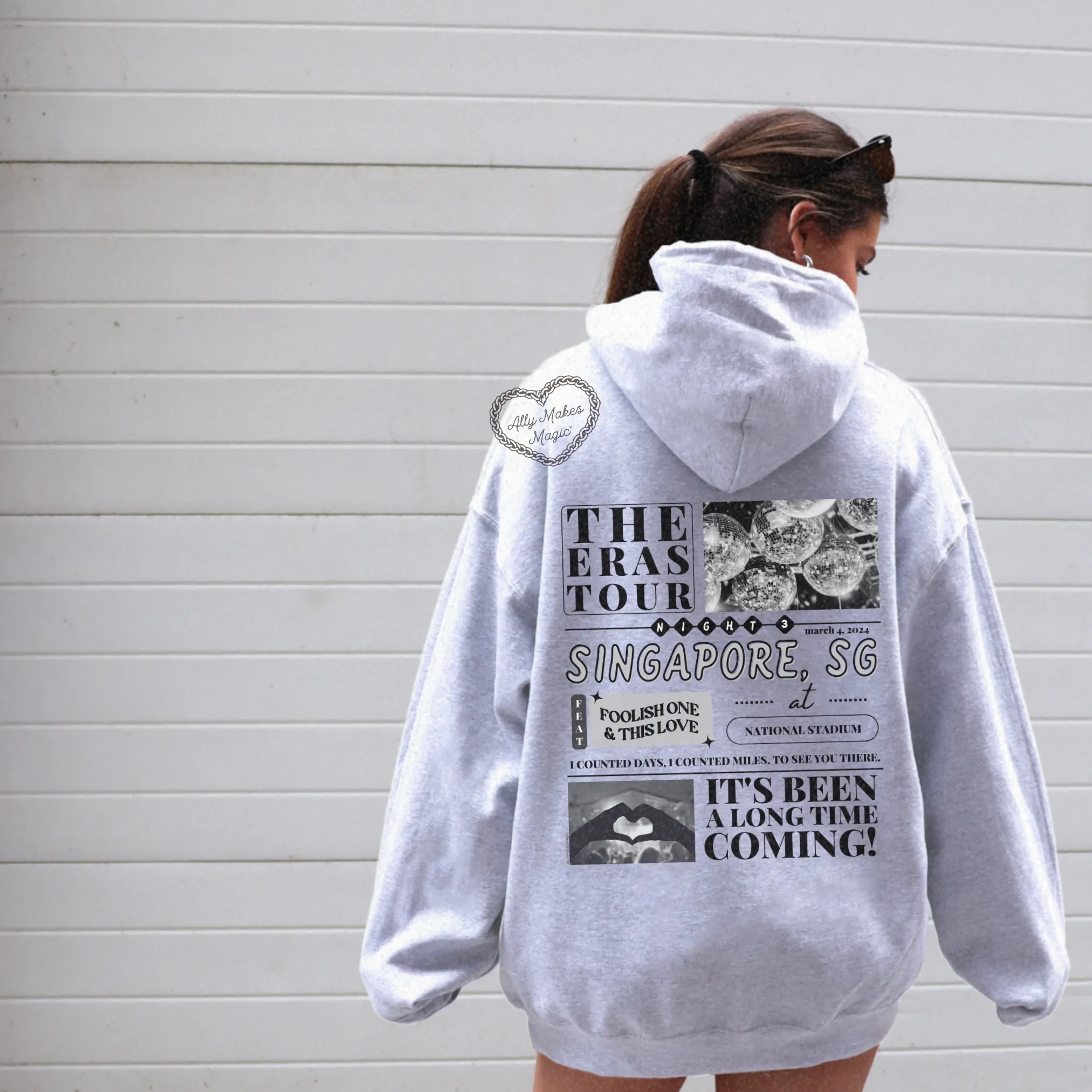 singapore night 3 hoodie *custom* sold by Ally Makes Magic product image thumbnail 3