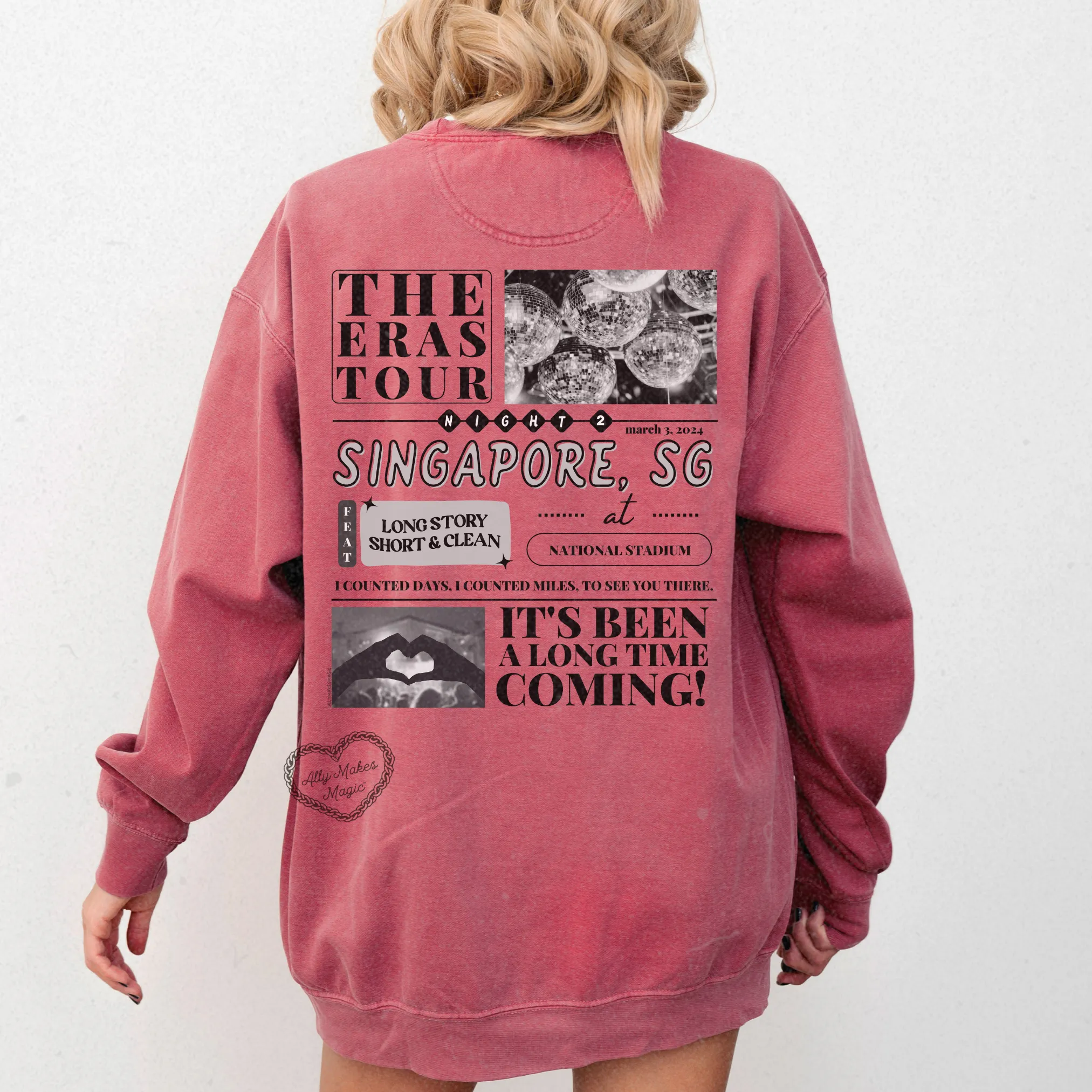 singapore night 2 pullover | comfort colors *custom* sold by Ally Makes Magic product image thumbnail 3