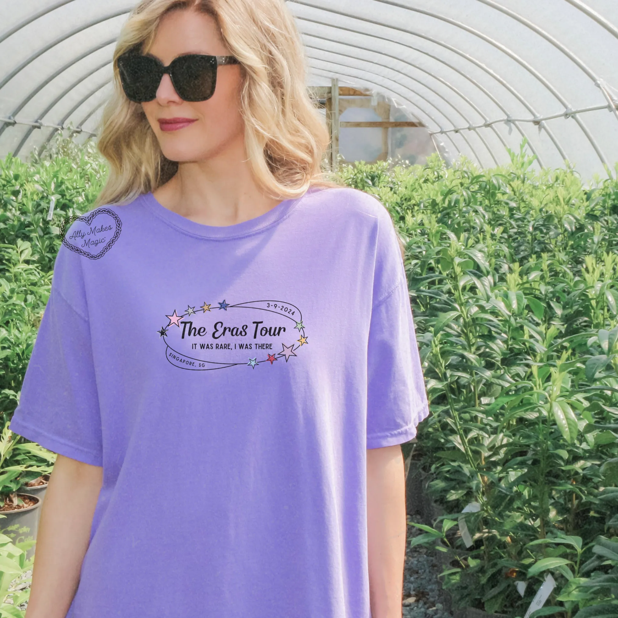 singapore night 6 tee | comfort colors *custom* sold by Ally Makes Magic product image thumbnail 2