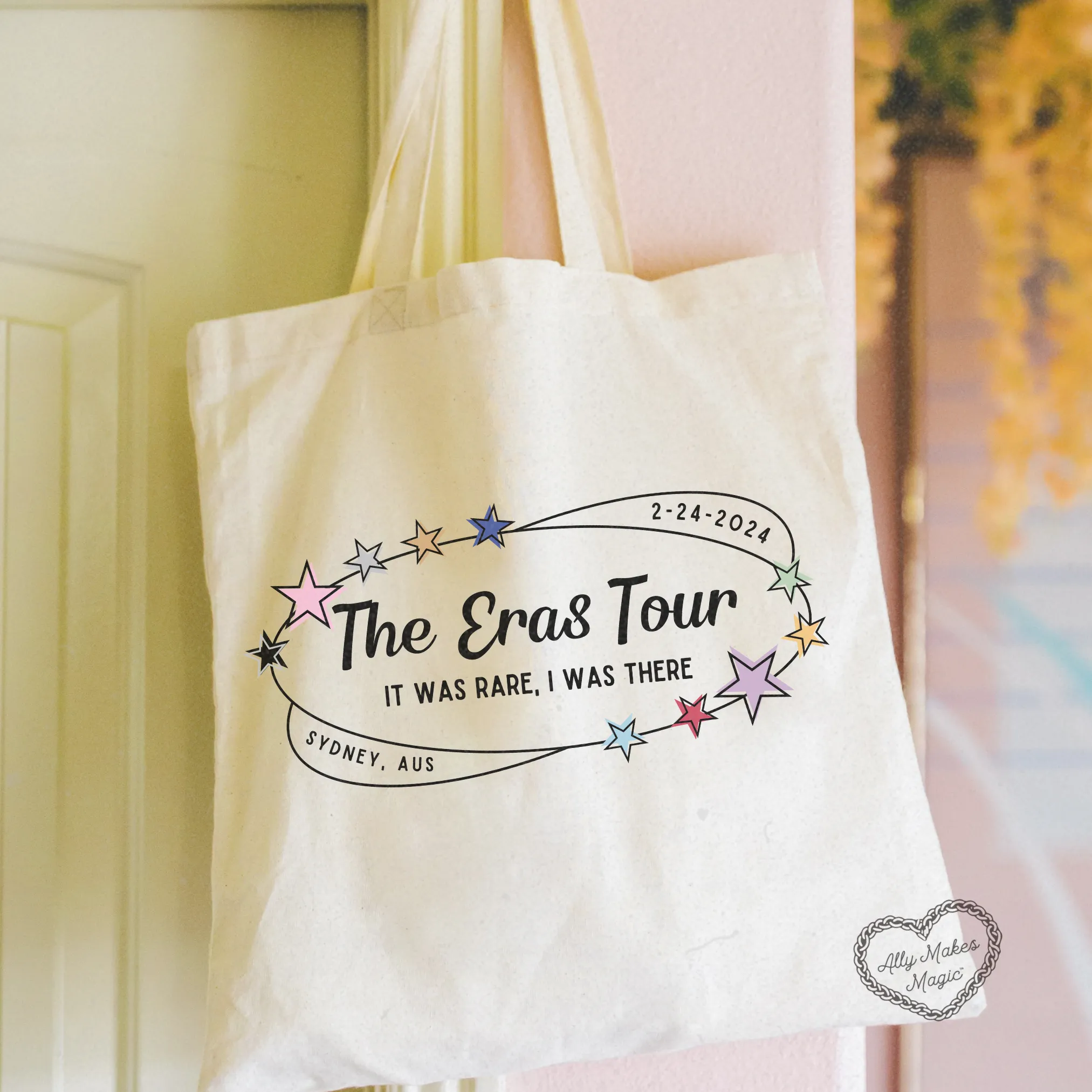 sydney night 2 tote bag *custom* sold by Ally Makes Magic product image thumbnail 2