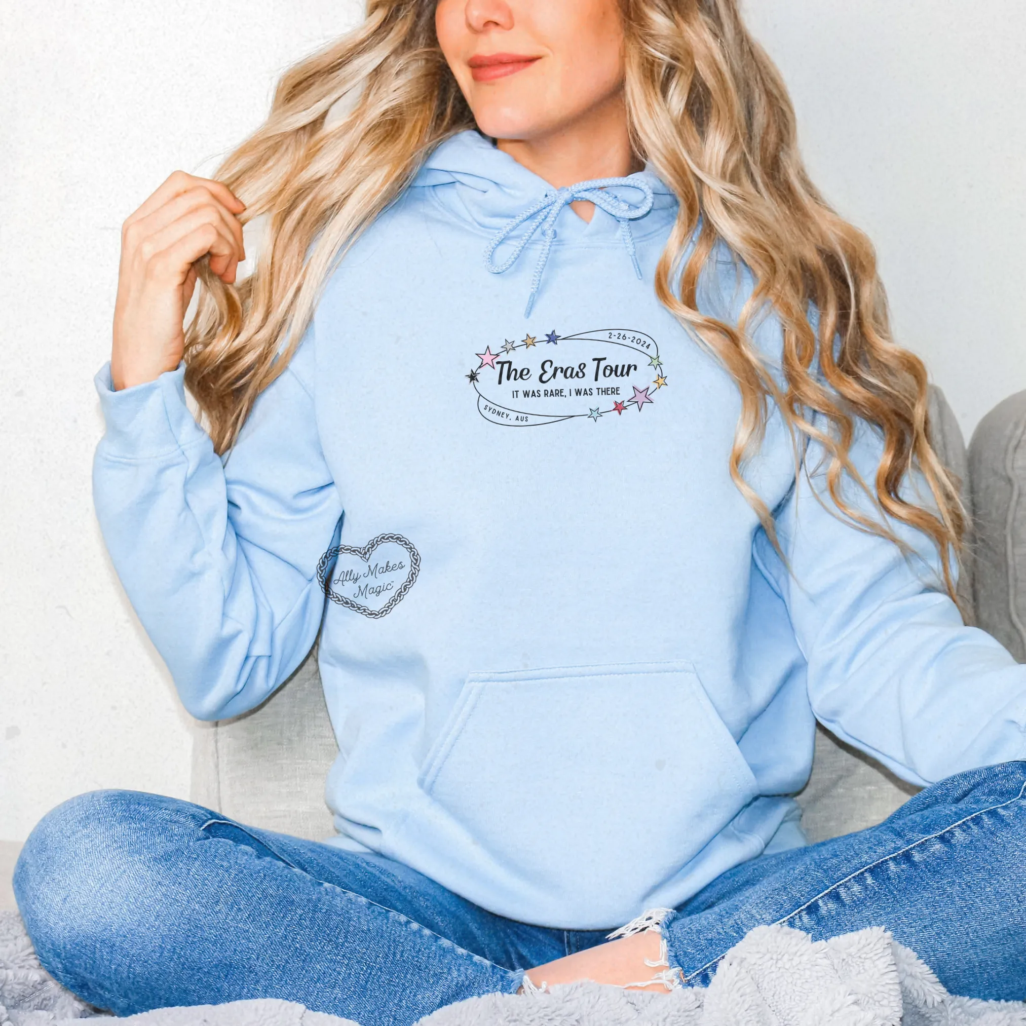 sydney night 4 hoodie *custom* sold by Ally Makes Magic product image thumbnail 2