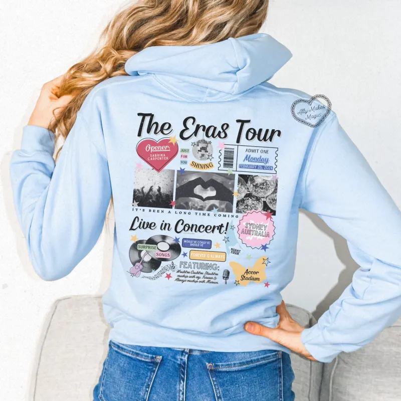 sydney night 4 hoodie *custom* sold by Ally Makes Magic