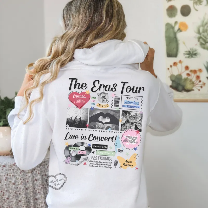 sydney night 2 hoodie *custom* sold by Ally Makes Magic