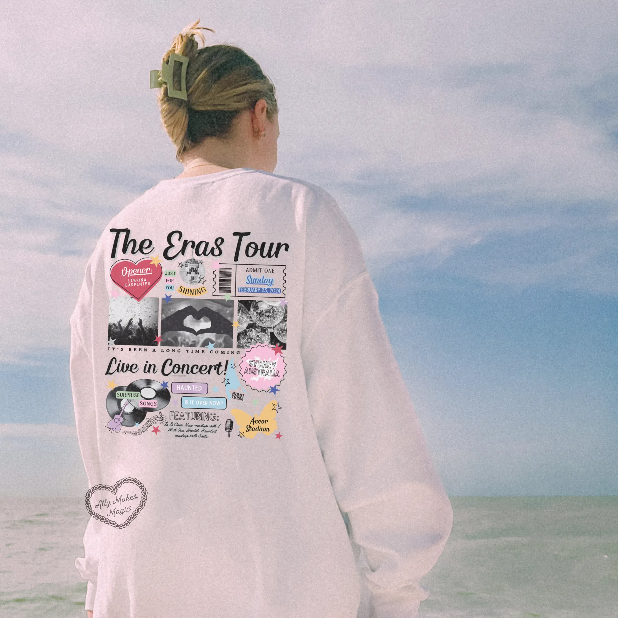 sydney night 3 sweater | gildan *custom* sold by Ally Makes Magic