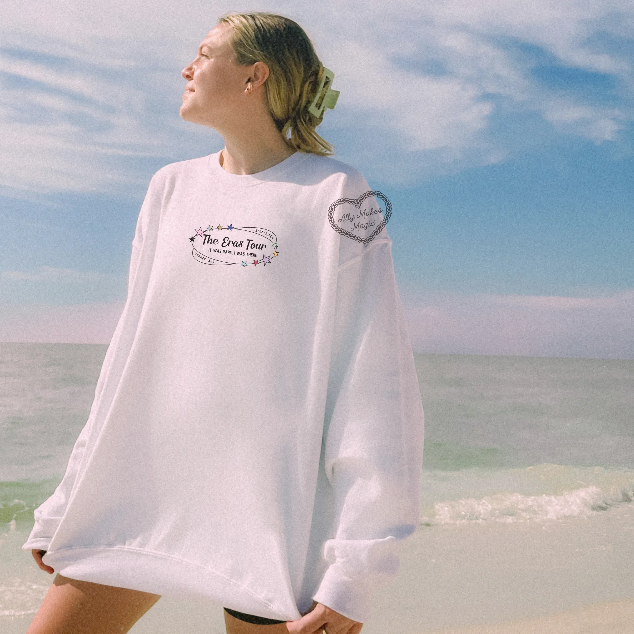 sydney night 3 sweater | gildan *custom* sold by Ally Makes Magic product image thumbnail 2