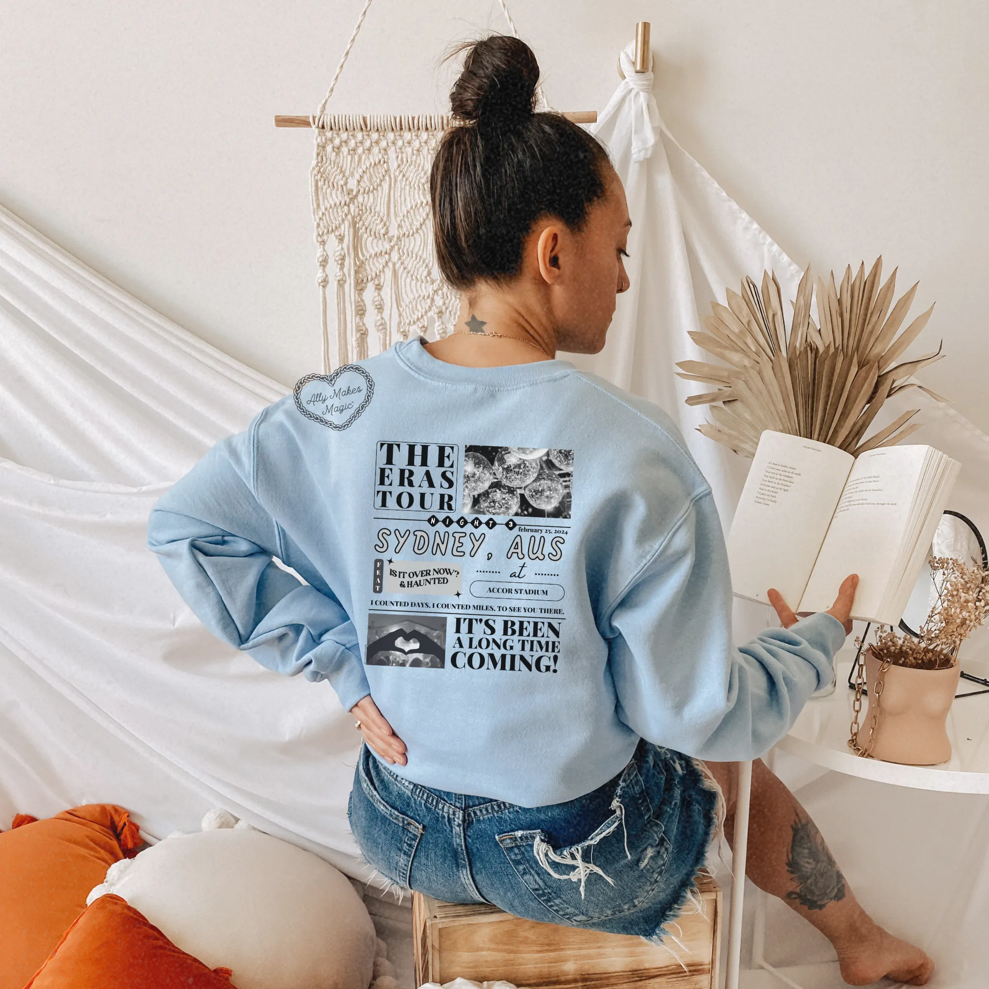 sydney night 3 sweater | gildan *custom* sold by Ally Makes Magic product image thumbnail 4