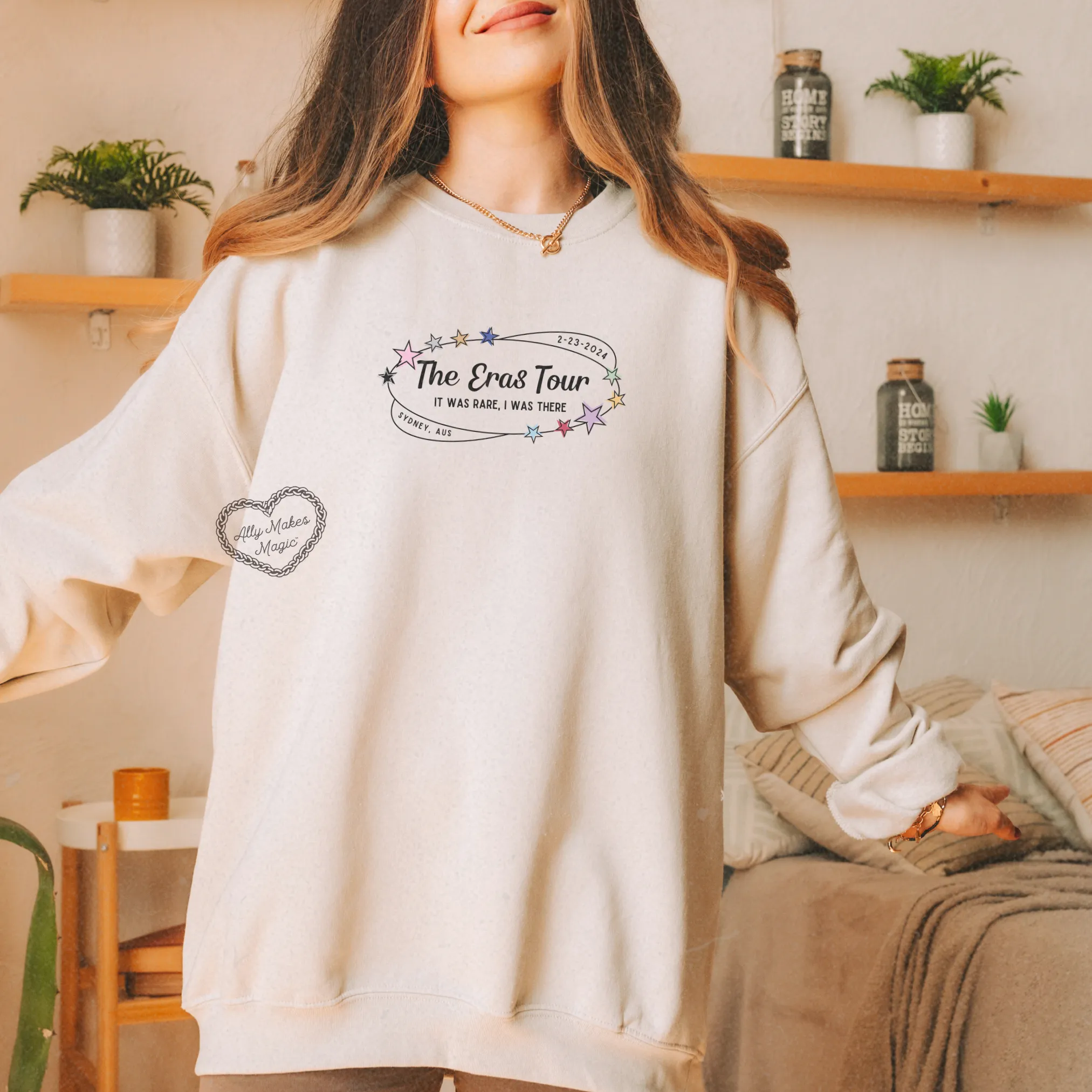 sydney night 1 sweater | gildan *custom* sold by Ally Makes Magic product image thumbnail 2