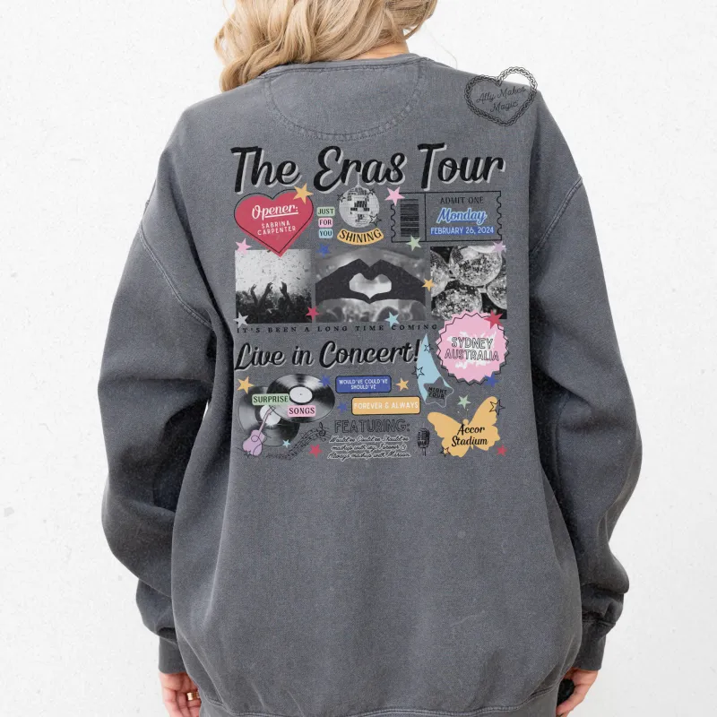 sydney night 4 pullover | comfort colors *custom* sold by Ally Makes Magic