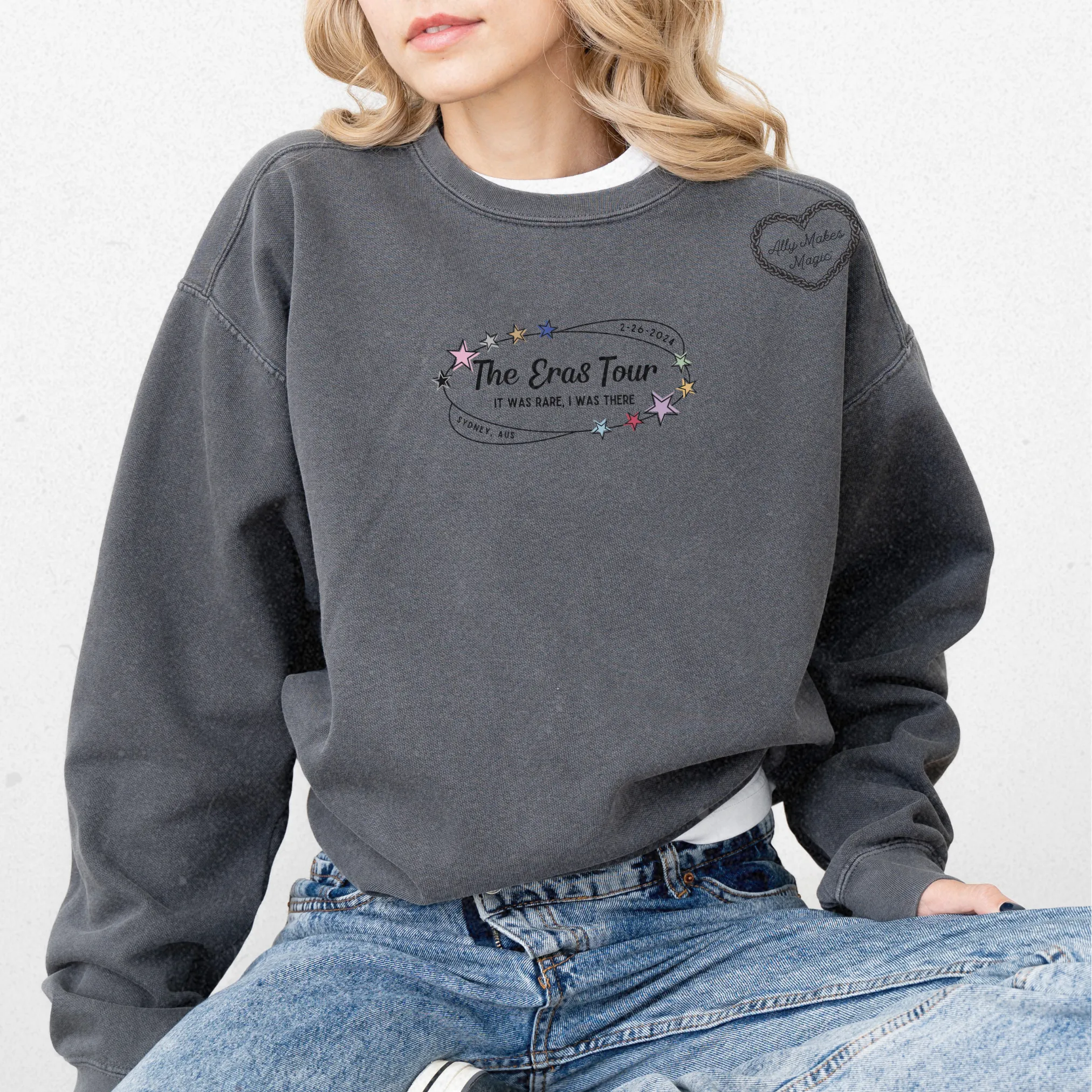 sydney night 4 pullover | comfort colors *custom* sold by Ally Makes Magic product image thumbnail 2