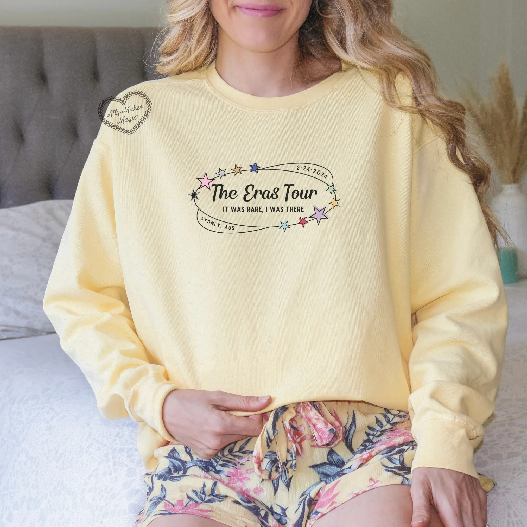 sydney night 2 pullover | comfort colors *custom* sold by Ally Makes Magic product image thumbnail 2