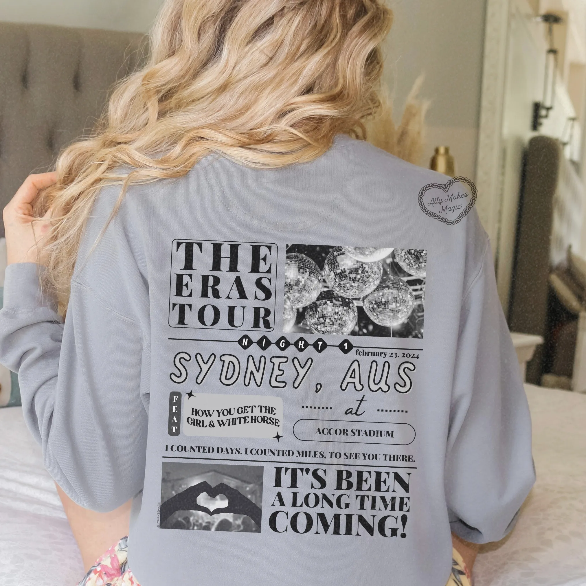 sydney night 1 pullover | comfort colors *custom* sold by Ally Makes Magic product image thumbnail 4