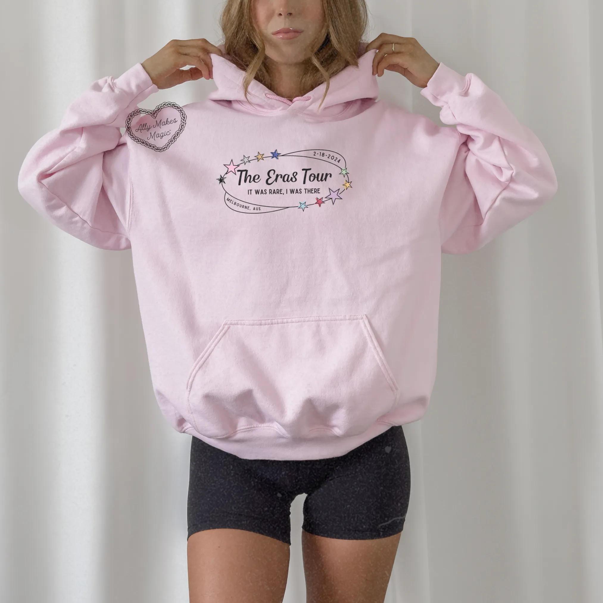 melbourne night 3 hoodie *custom* sold by Ally Makes Magic product image thumbnail 2