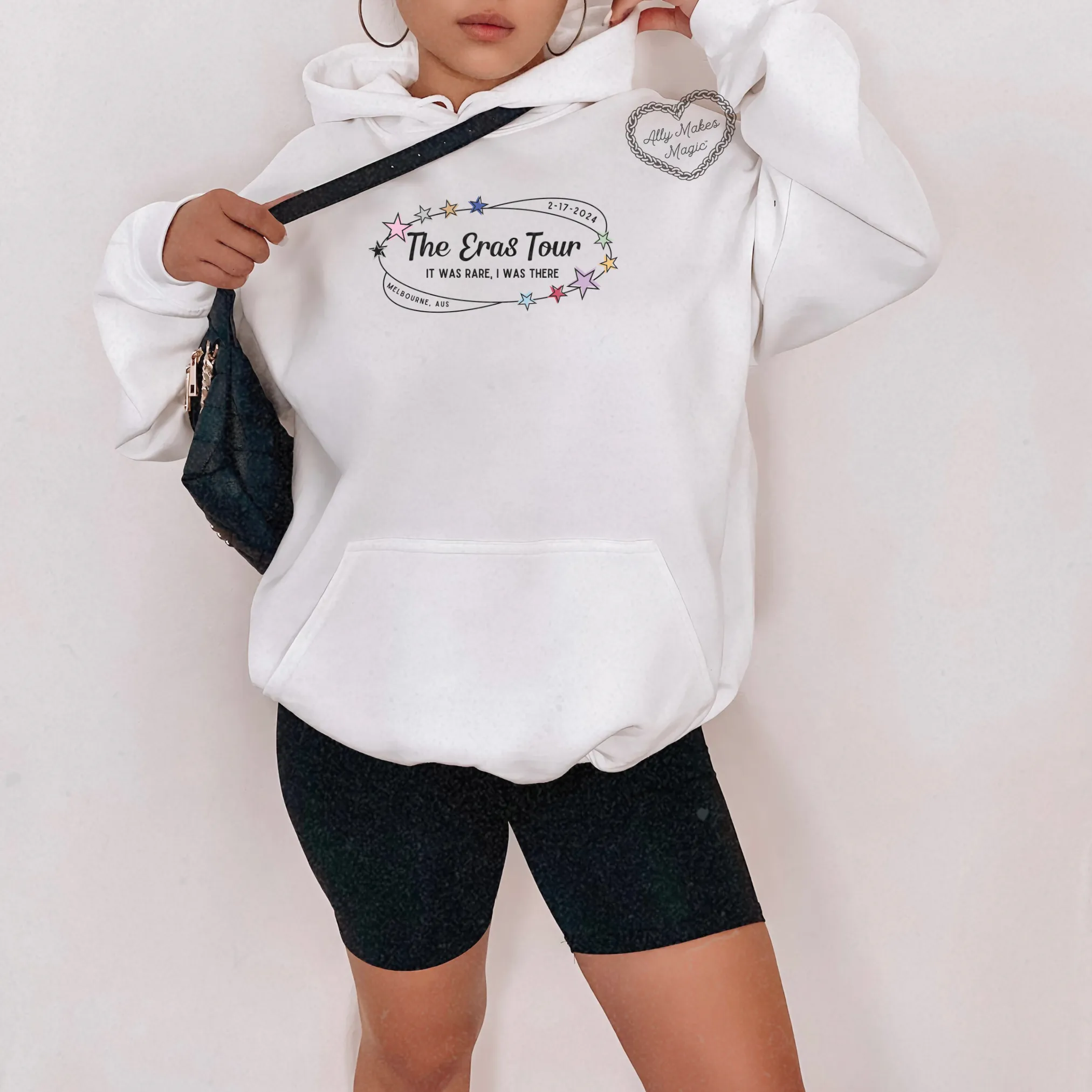 melbourne night 2 hoodie *custom* sold by Ally Makes Magic product image thumbnail 2