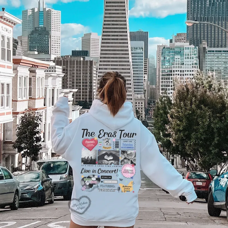 melbourne night 2 hoodie *custom* sold by Ally Makes Magic