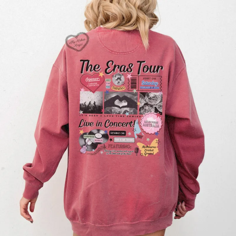 melbourne night 2 pullover | comfort colors *custom* sold by Ally Makes Magic