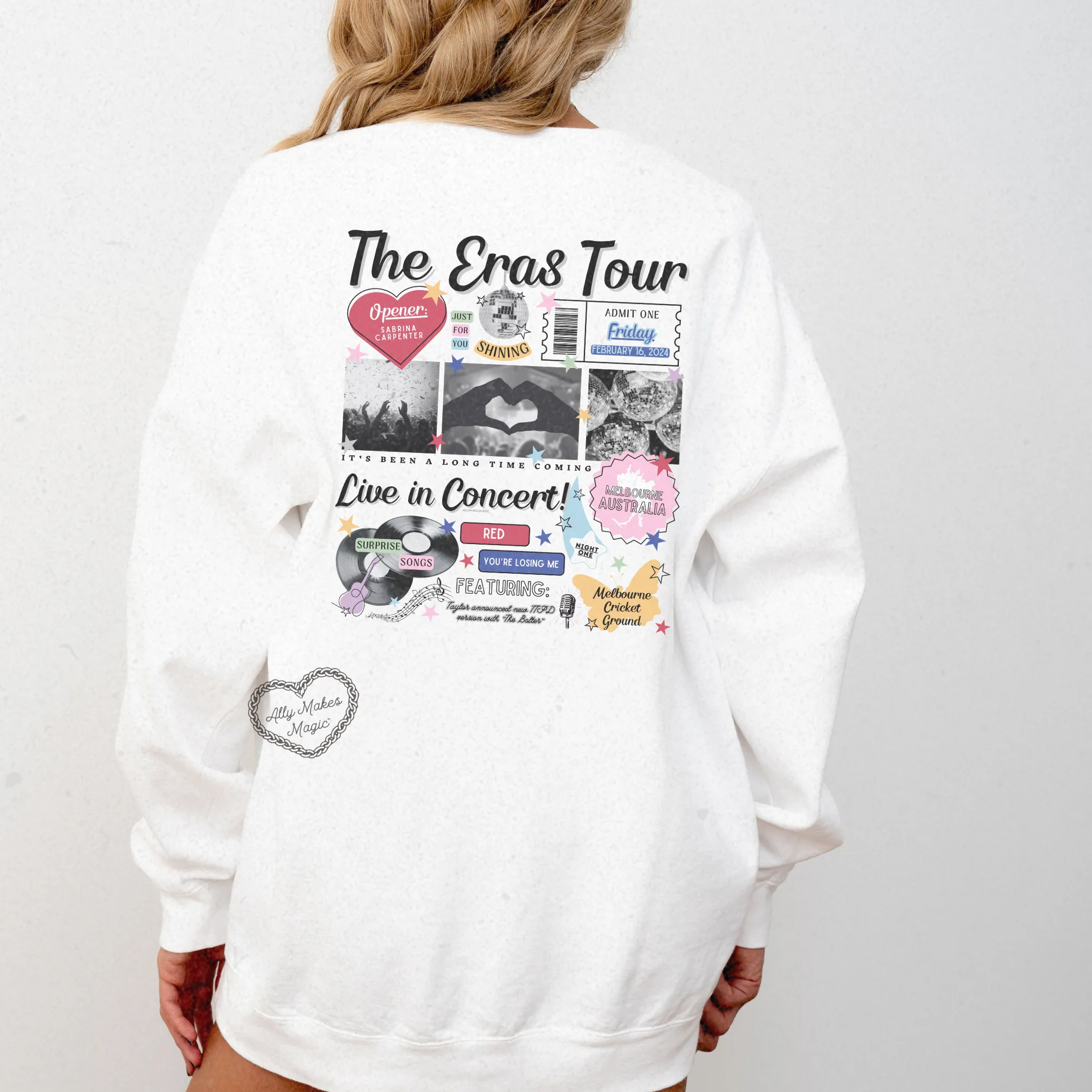 melbourne night 1 pullover | comfort colors *custom* sold by Ally Makes Magic