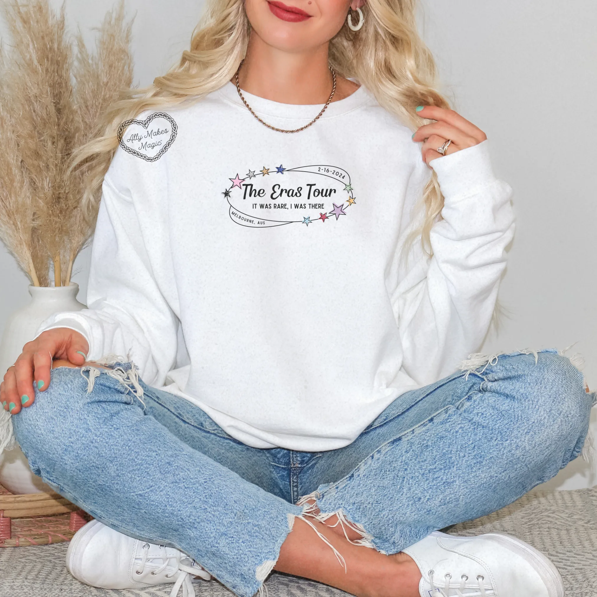 melbourne night 1 pullover | comfort colors *custom* sold by Ally Makes Magic product image thumbnail 2