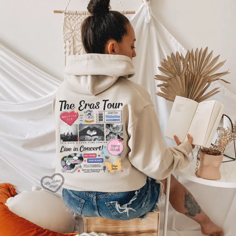 tokyo night 1 hoodie *custom* sold by Ally Makes Magic