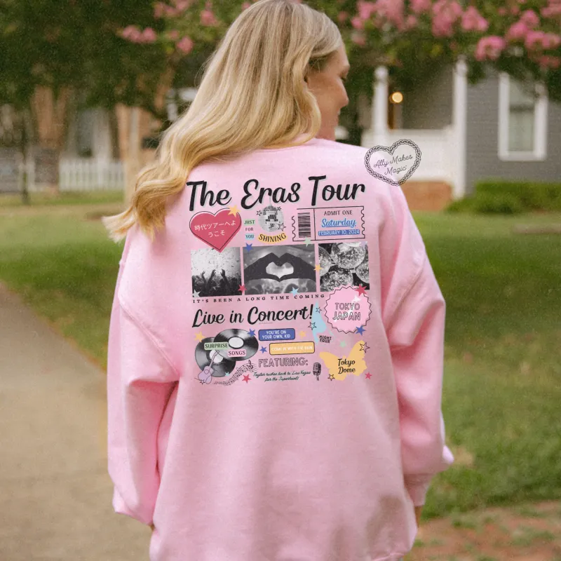 tokyo night 4 sweater | gildan *custom* sold by Ally Makes Magic