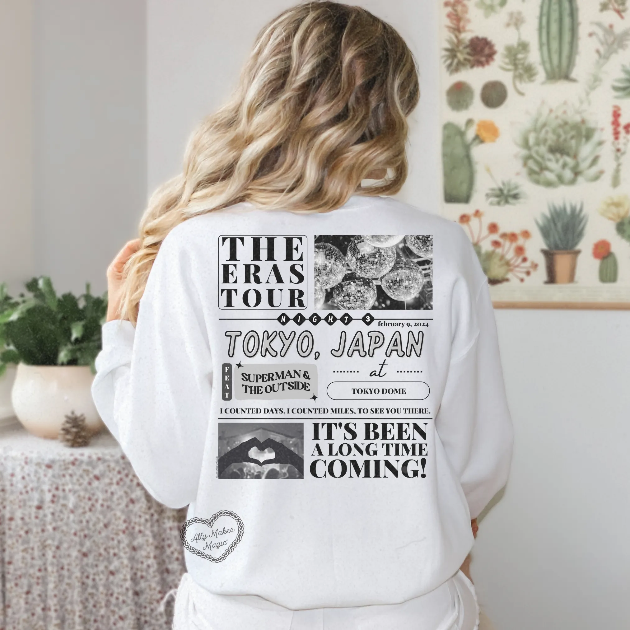 tokyo night 3 sweater | gildan *custom* sold by Ally Makes Magic product image thumbnail 3