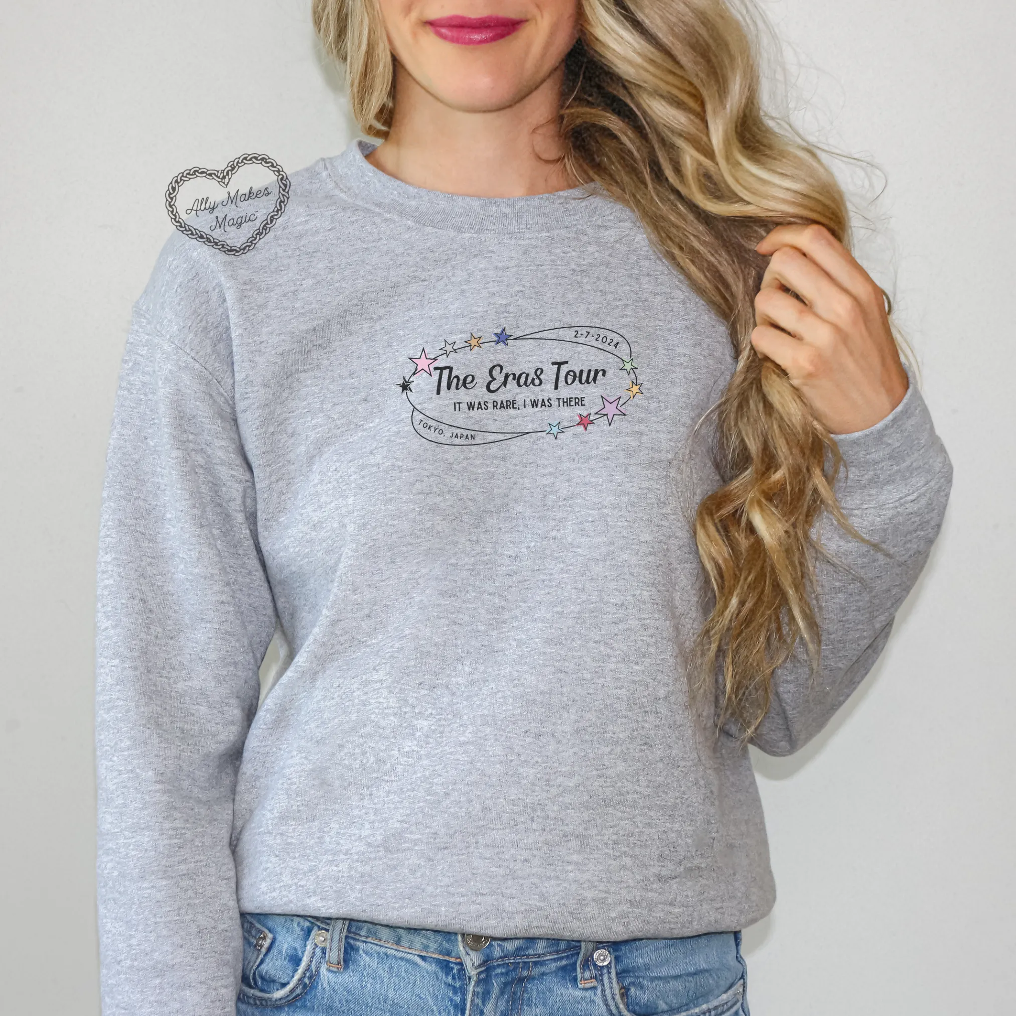 tokyo night 1 sweater | gildan *custom* sold by Ally Makes Magic product image thumbnail 2