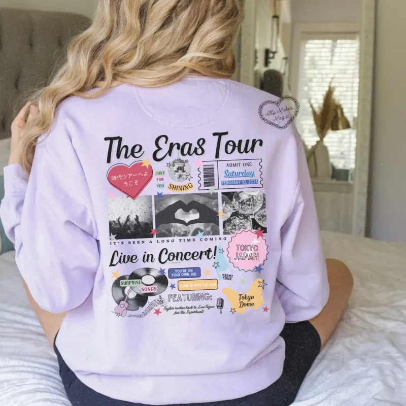 tokyo night 4 pullover | comfort colors *custom* sold by Ally Makes Magic