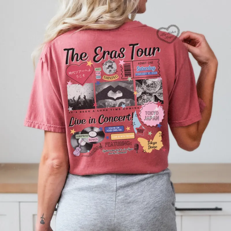 tokyo night 4 tee | comfort colors *custom* sold by Ally Makes Magic