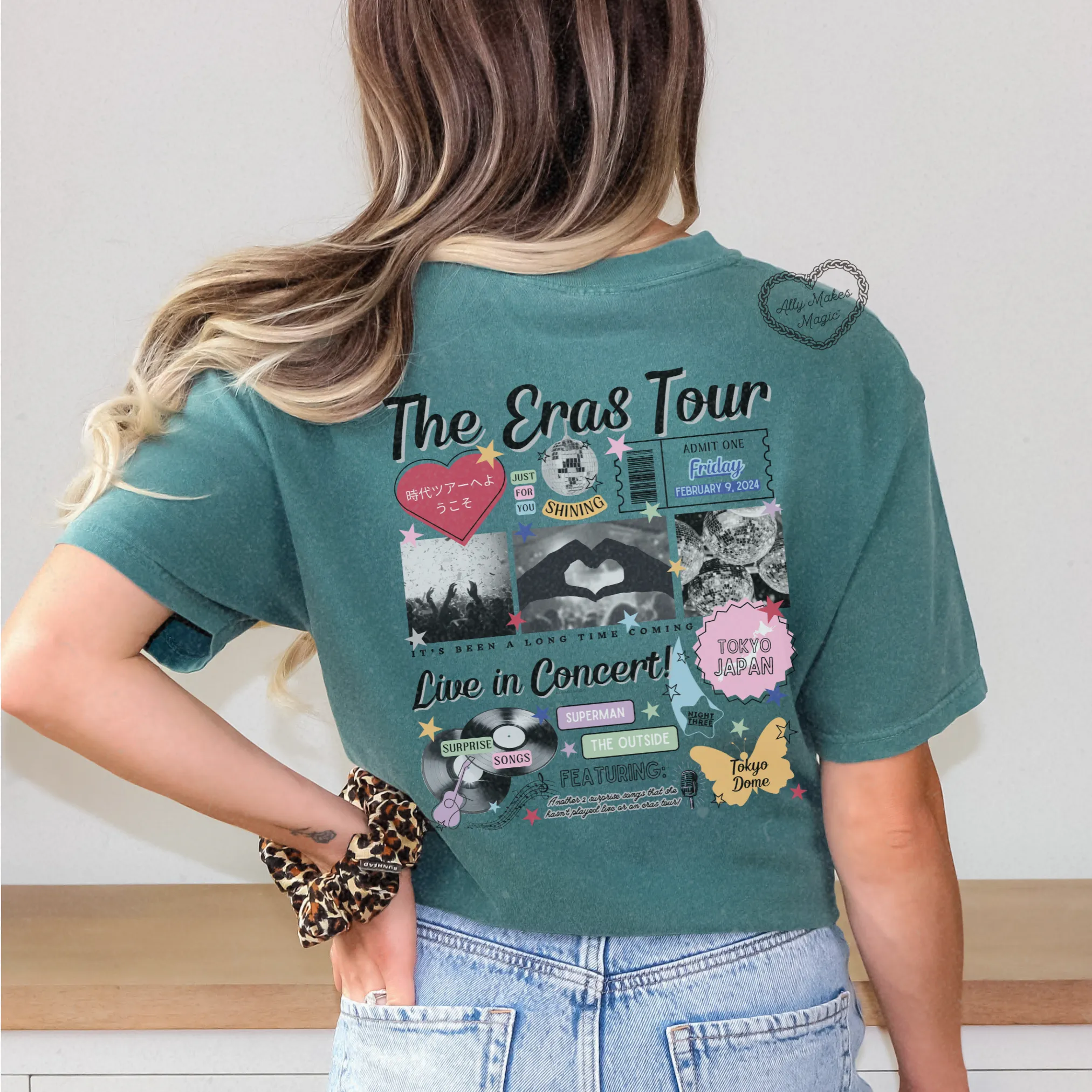 tokyo night 3 tee | comfort colors *custom* sold by Ally Makes Magic