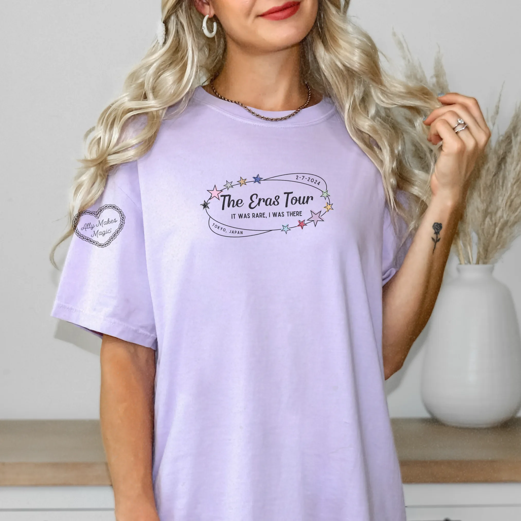 tokyo night 1 tee | comfort colors *custom* sold by Ally Makes Magic product image thumbnail 2